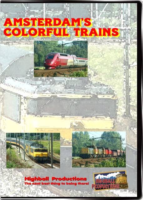 Amsterdams Colorful Trains